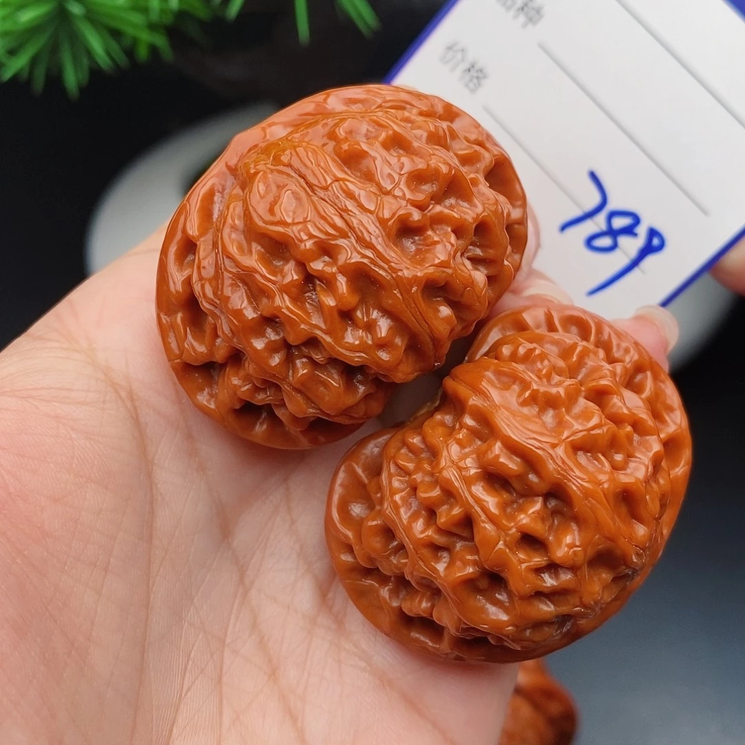 文玩核桃把件45宫灯789