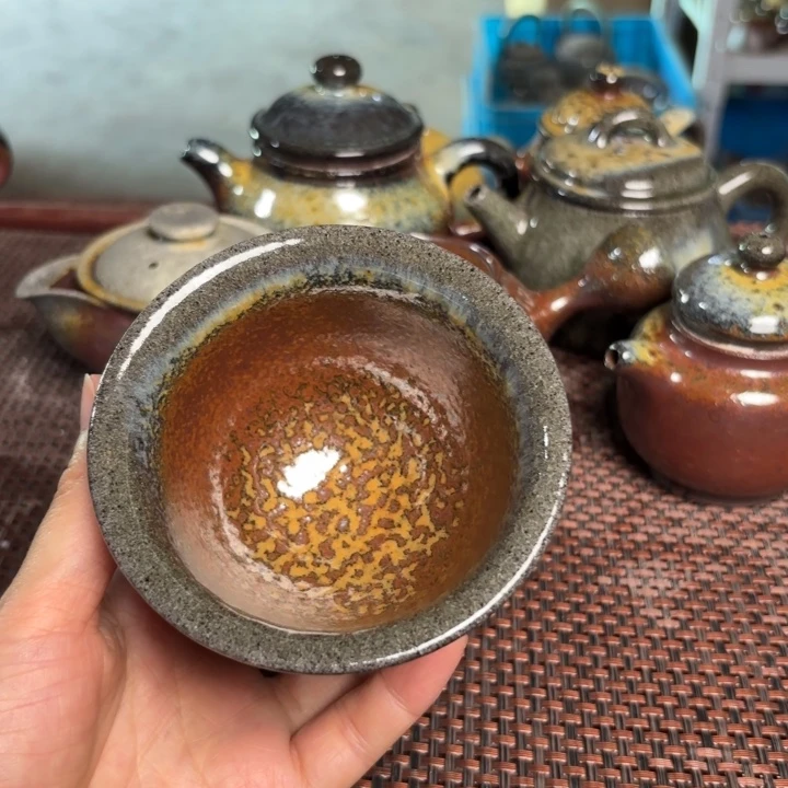 茶杯紫砂中将军杯130