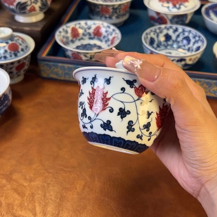 瓷片景德镇陶瓷手工手绘