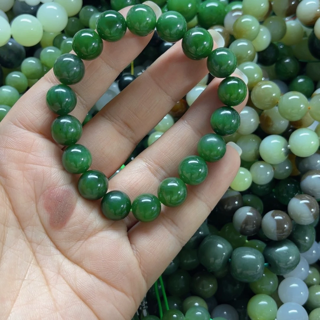 和田玉手链未镶嵌