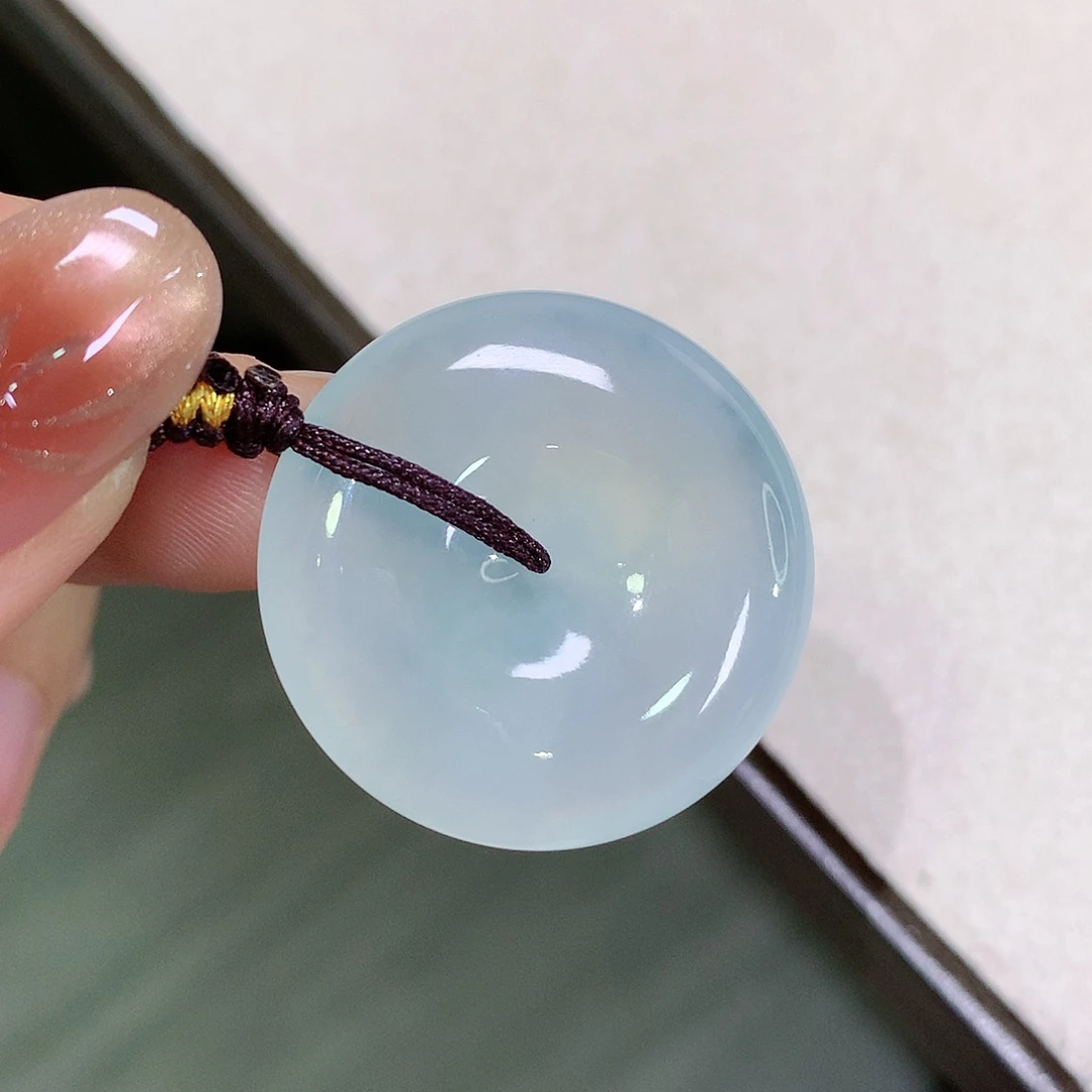 翡翠未镶嵌颈饰27.7-5.7