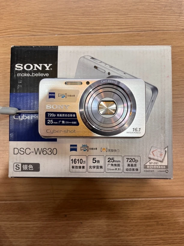 9新 Sony/索尼 W630  带原盒  二手商品no退换