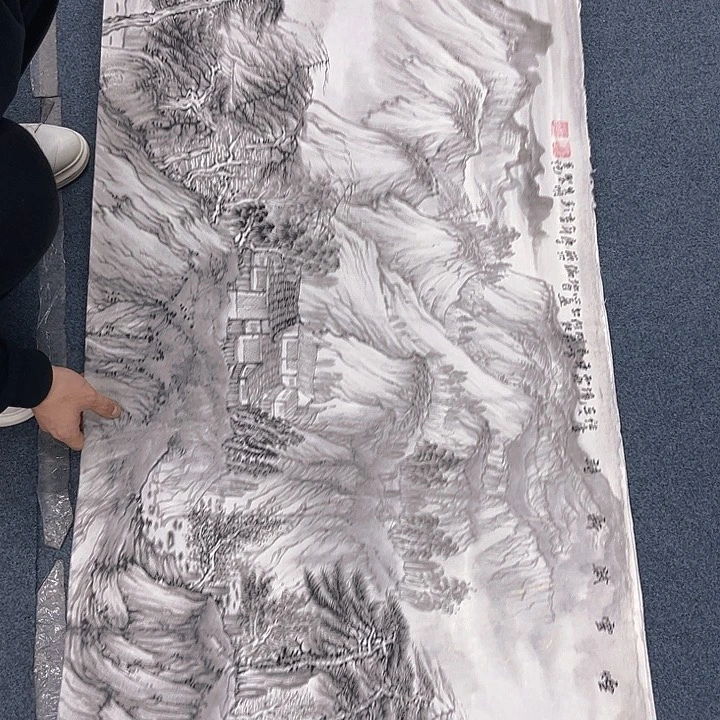 国画纯手绘字画宣纸