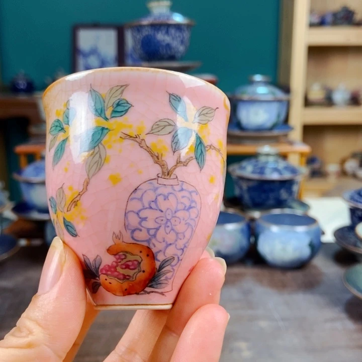 瓷片手工制作工艺精湛等特点