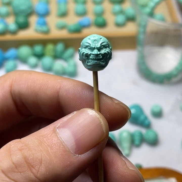 非金属恶僧单珠绿色