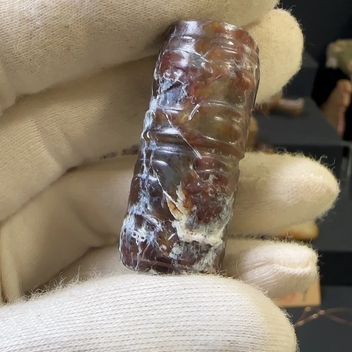 刘***锅透闪石质玉未镶嵌挂件