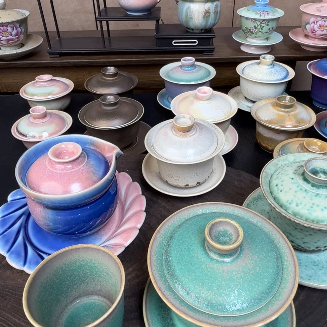 景德镇纯手工柴烧茶器