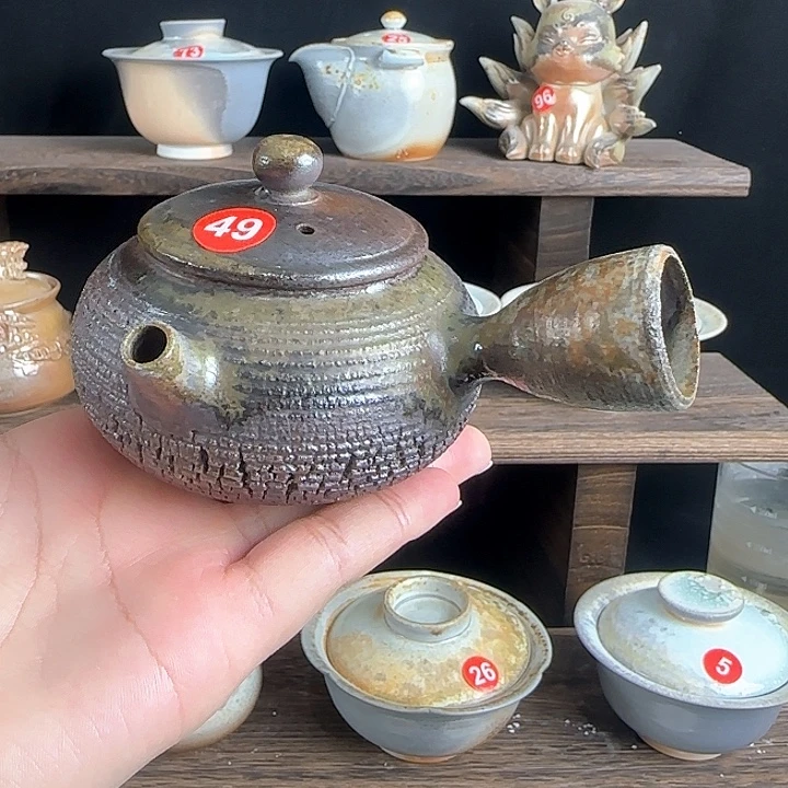 纯手拉坯手工柴烧