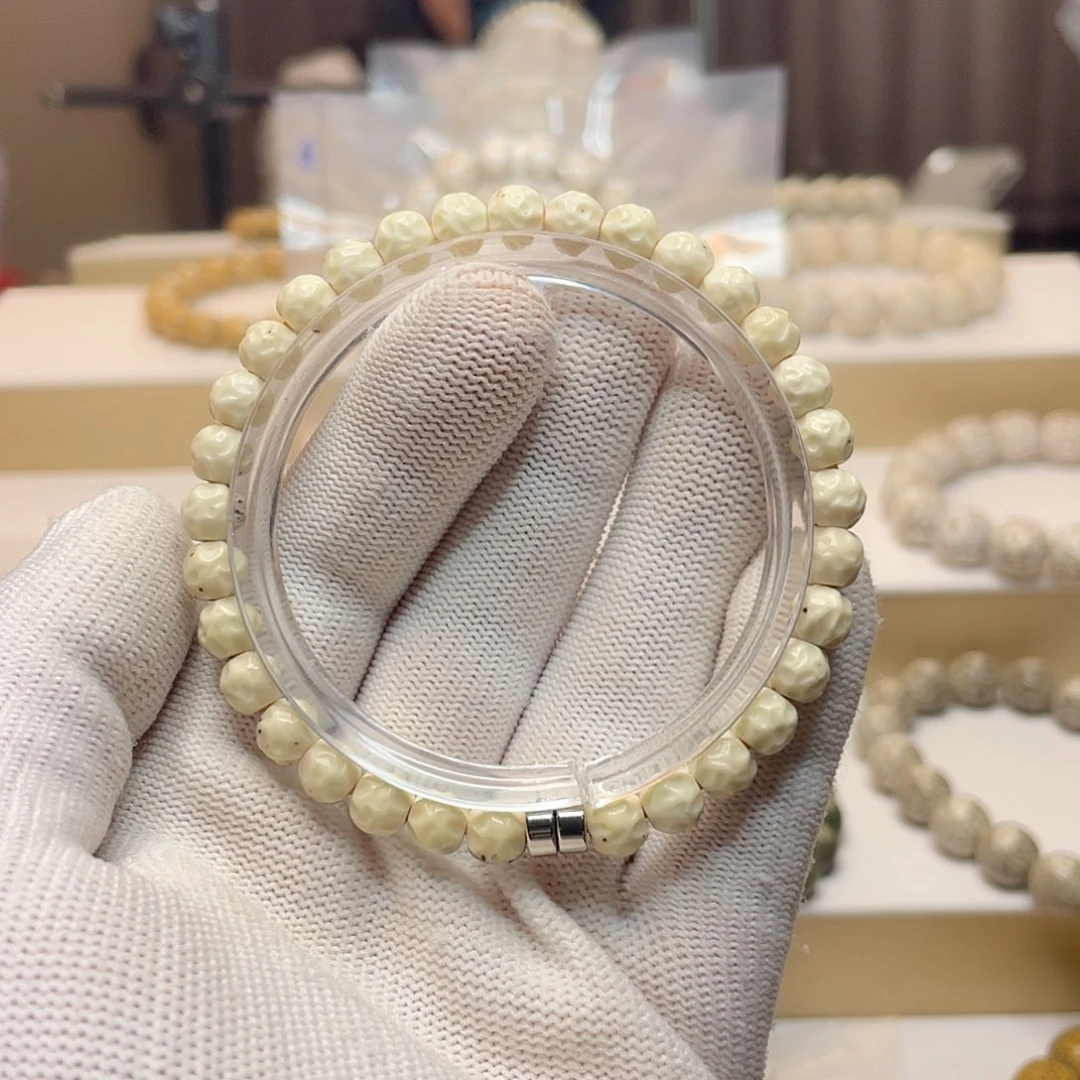 灬***灬星月菩提吊坠7/6石玉同枝无相单圈