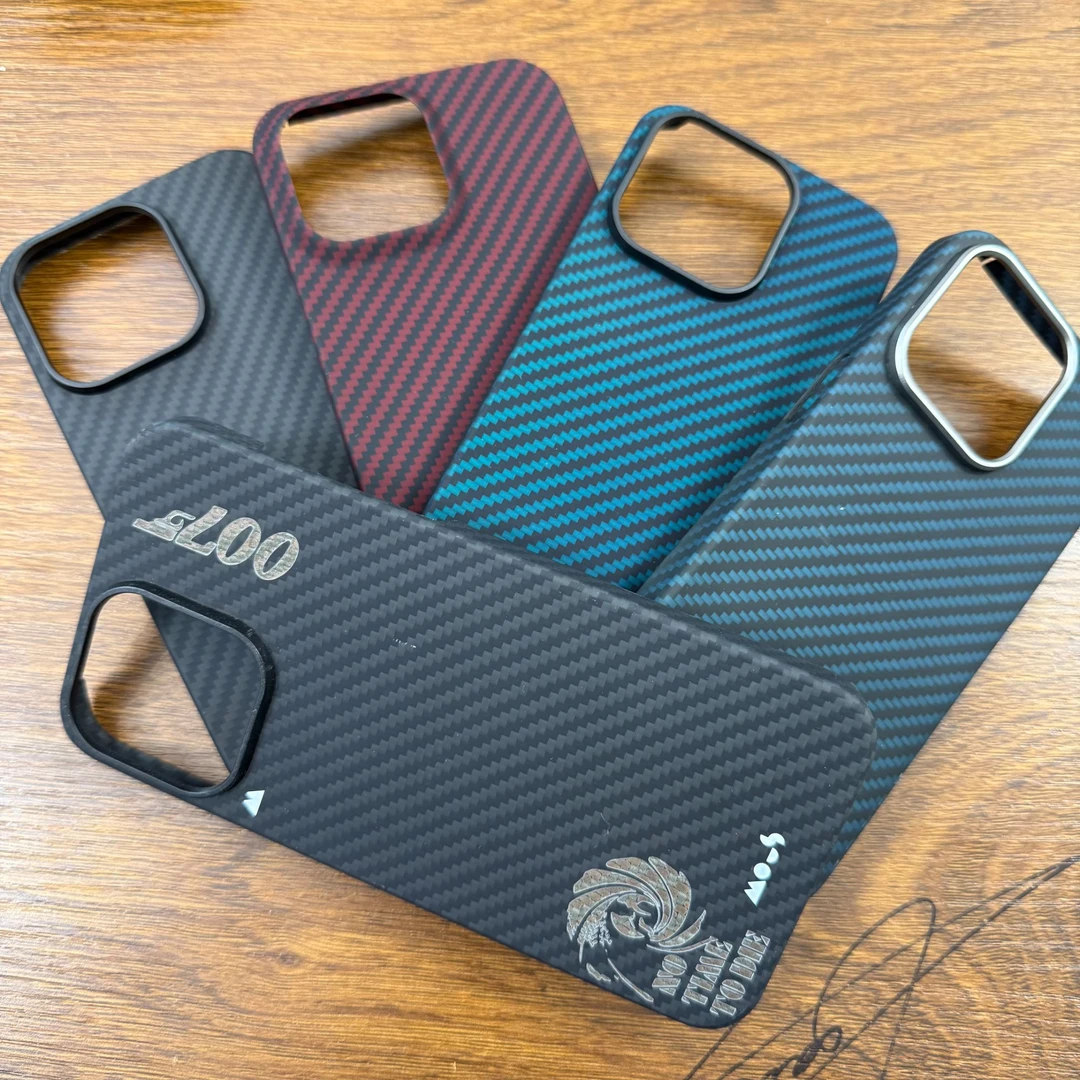 准新品  14pro/14promax系列【微瑕】芳纶纤维凯夫拉手机壳