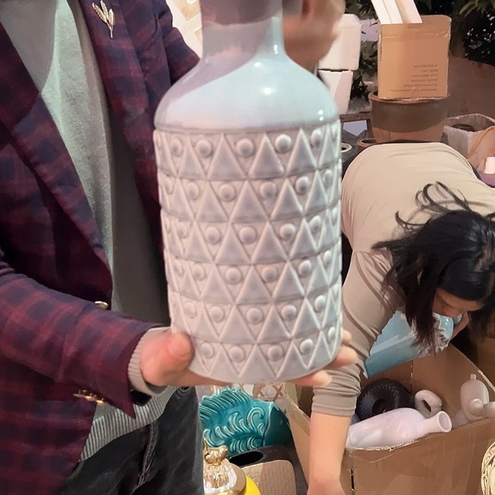 瓶高度30厘米口径6厘米微瑕捡漏