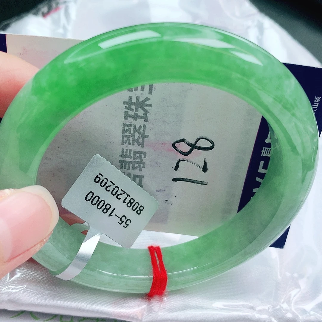 未镶嵌手镯翡翠缅甸天然A货翡翠手镯