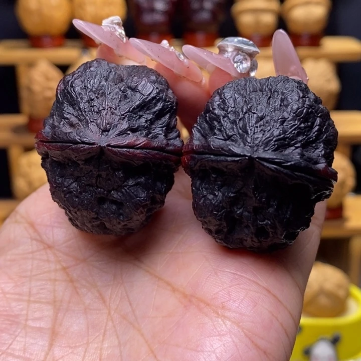 文玩核桃把件金刚岩16号38➕尺