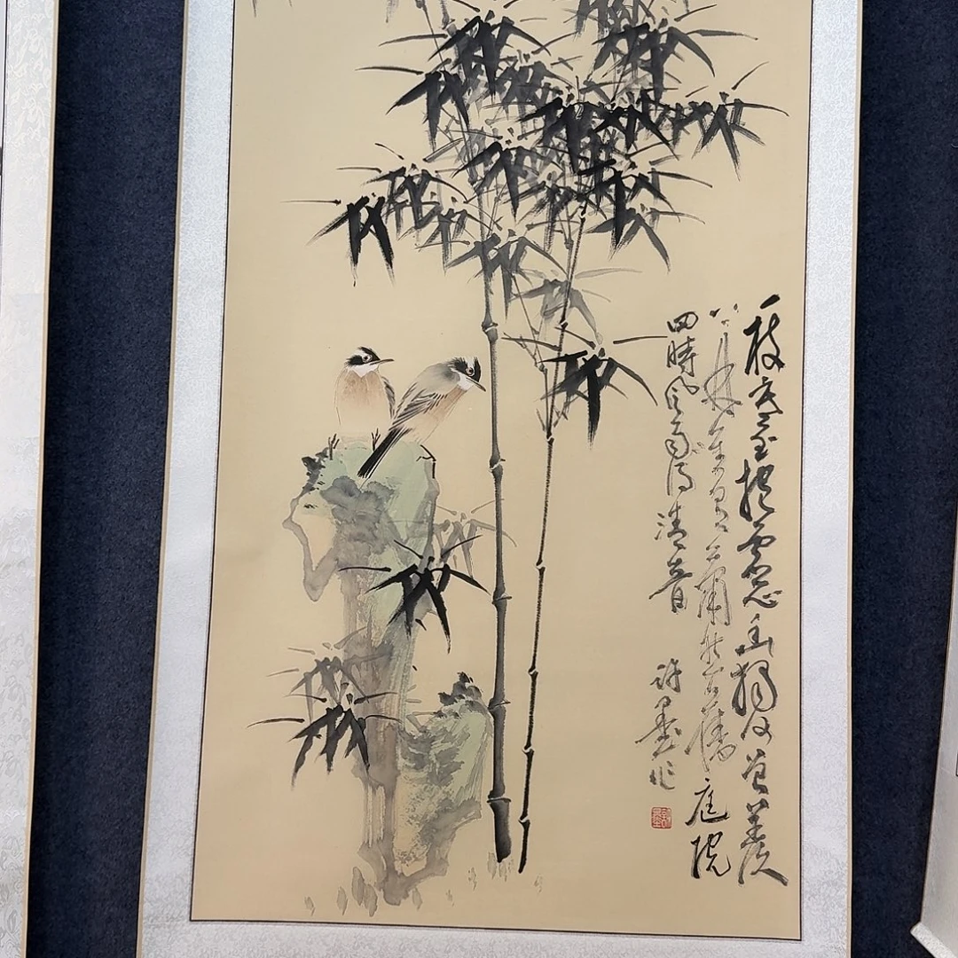 纯手绘国画作品好看四尺