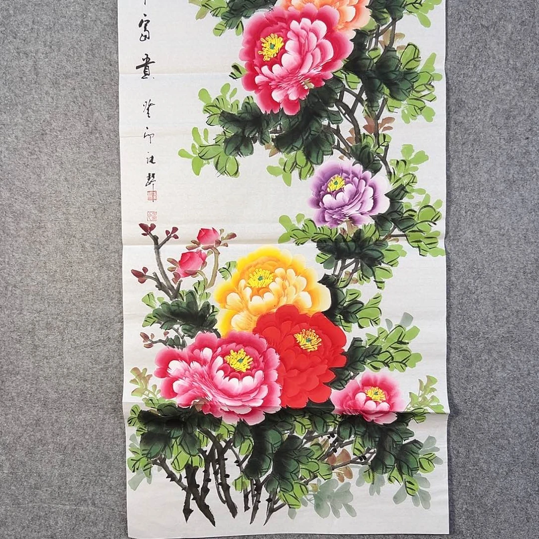 国画034 花鸟在此鸣叫的日子