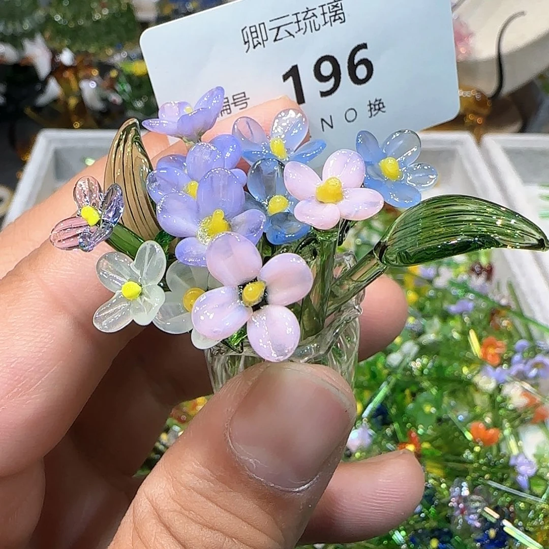 琉璃手工艺品196小花