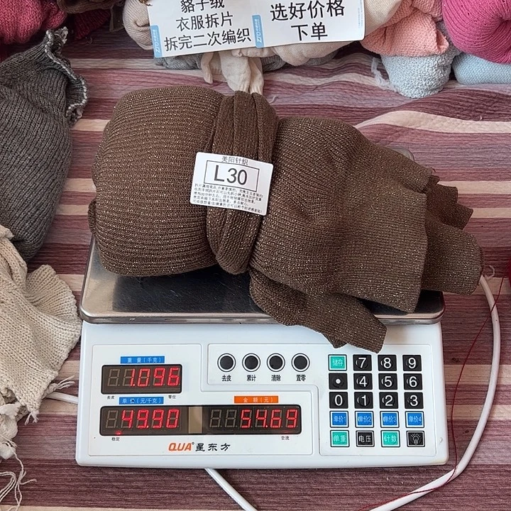 貉子绒衣服拆片L30