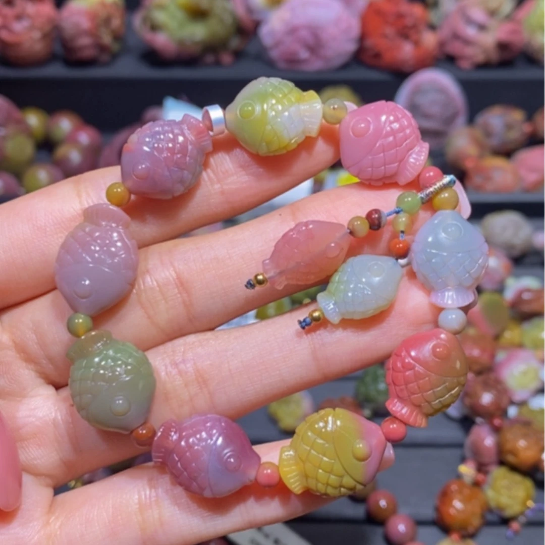 【闪购商品】玛瑙/玉髓手串未镶嵌盐源玛瑙