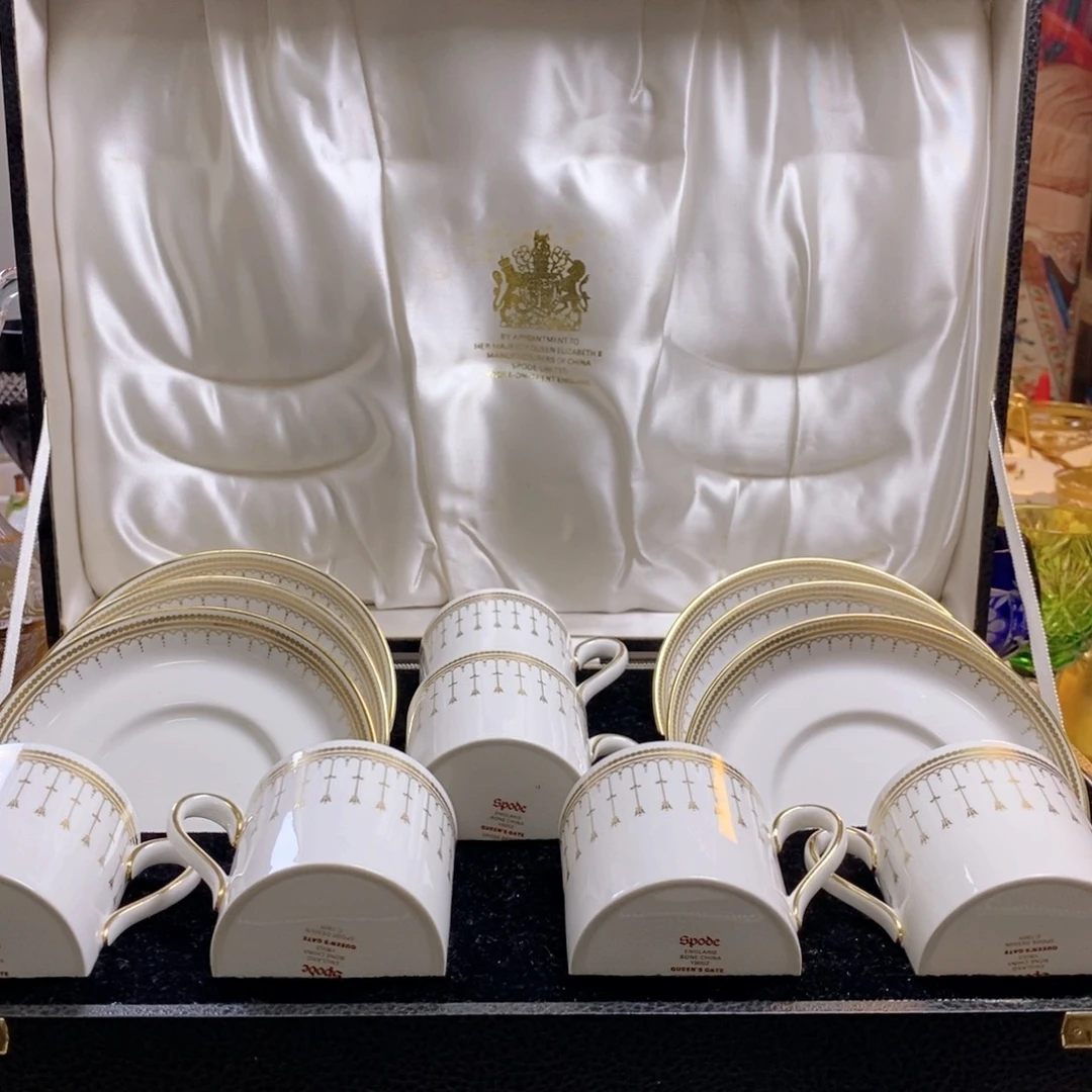 瓷片瓷器欧瓷咖啡杯水晶杯