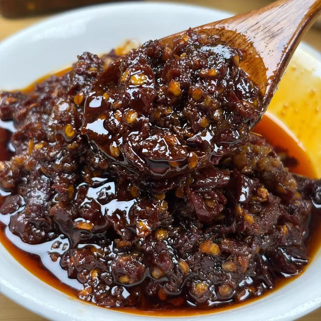 贵州特色香辣油辣椒纯菜籽油熬制拌粉拌面凉拌必备调味料香辣下饭