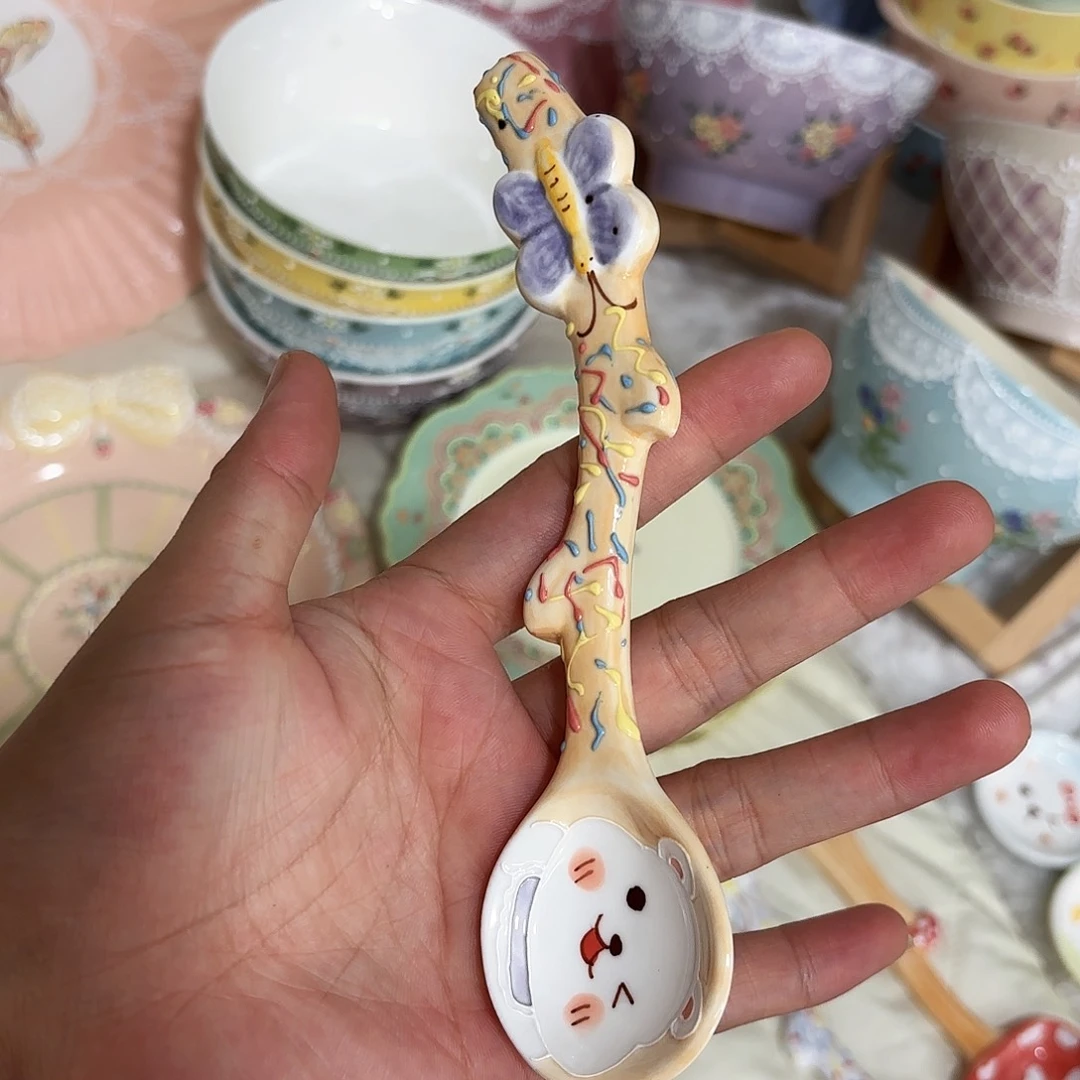 手绘创意高温釉下彩陶瓷