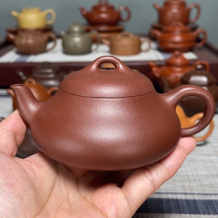 紫砂茶壶全手工制作220cc