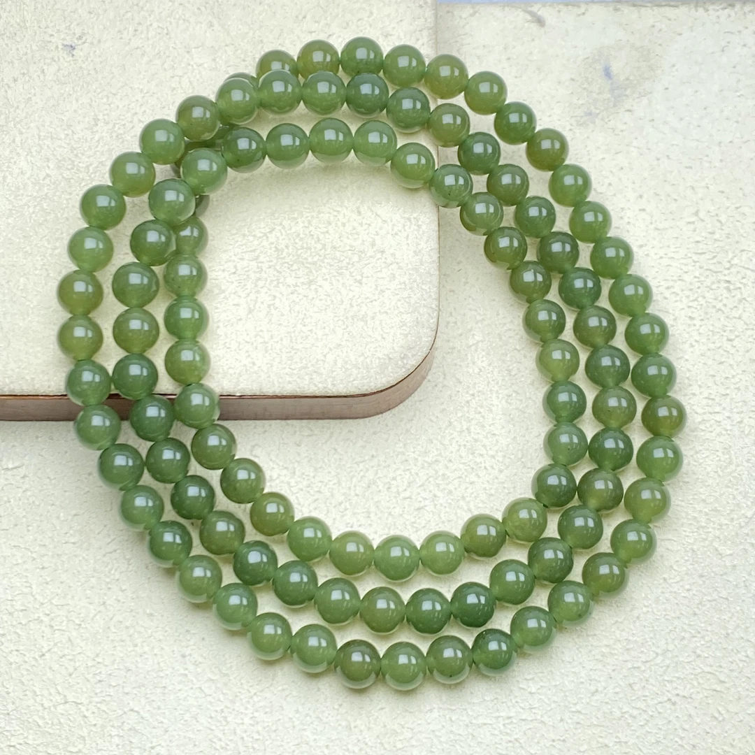 8mm晴绿108颗手链多样性发一件QS-302号