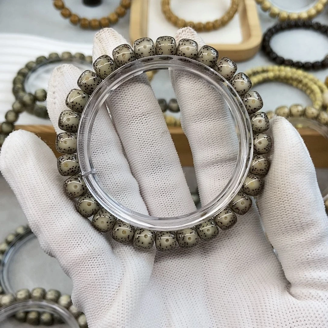 星月菩提手串8黑冰大眼睛