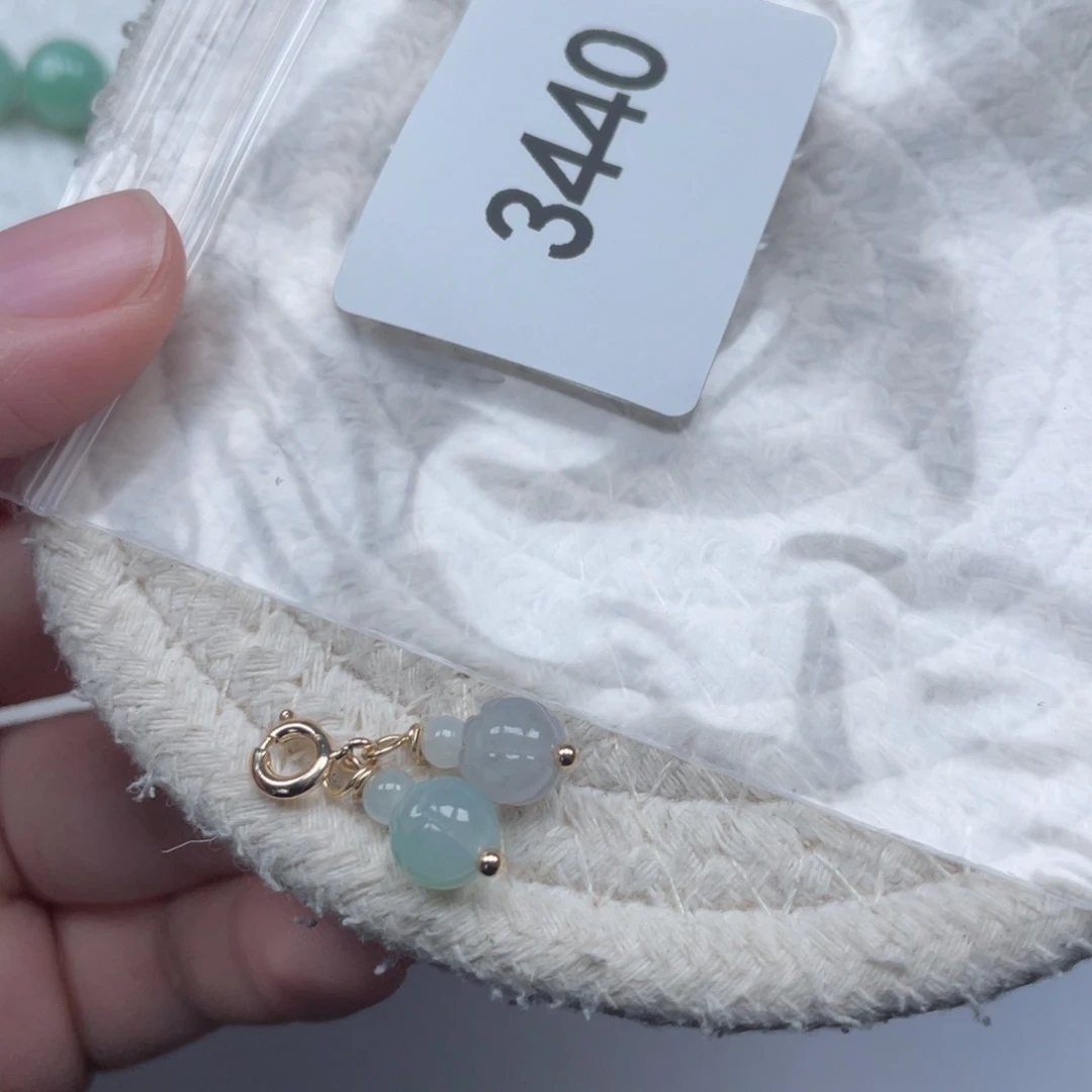 翡翠未镶嵌颈饰天然A货缅甸翡翠