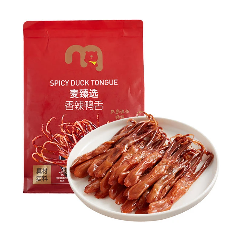 麦德龙麦臻选香辣酱香风味独立包装鸭舌休闲零食办公室美味之选
