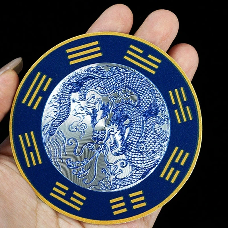 水龙头上用青龙牌直径8厘米一贴即可中式合金自粘贴家居使用