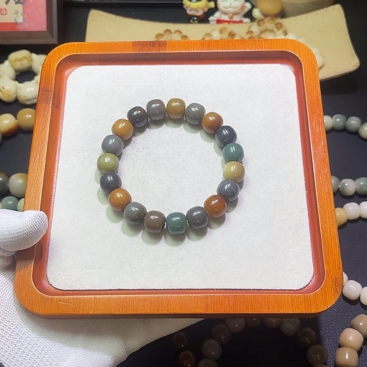 菩提根/象牙果吊坠卡13干磨微瑕005