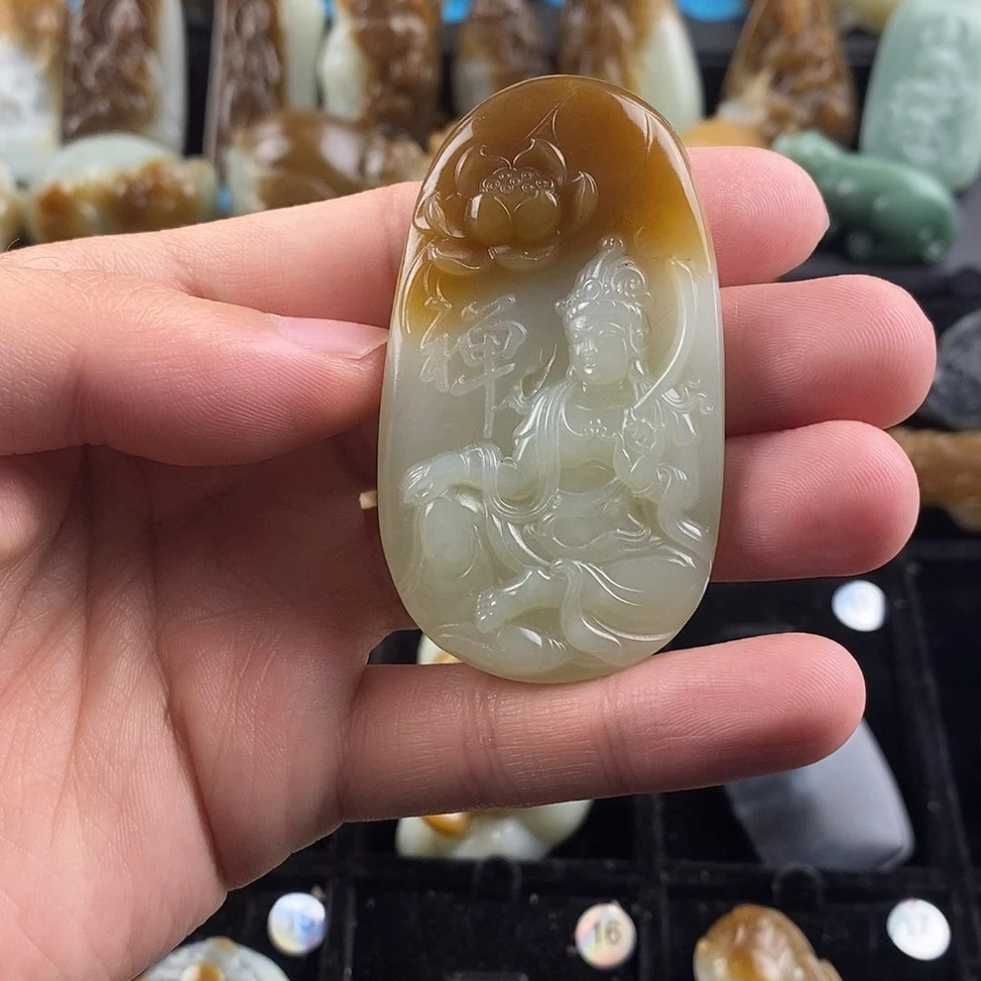 和田玉挂件未镶嵌