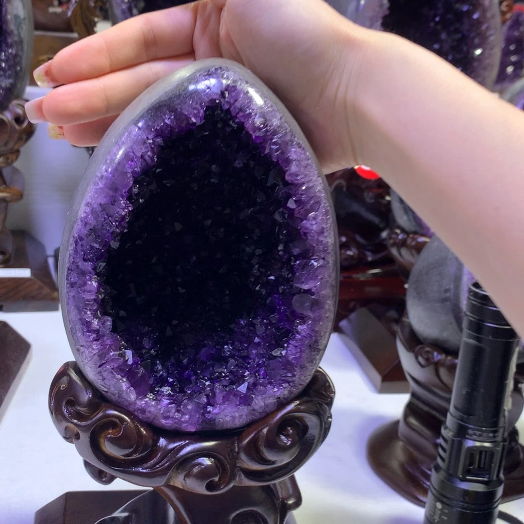 未镶嵌紫晶大型摆件（非配饰）陈*晖涵
