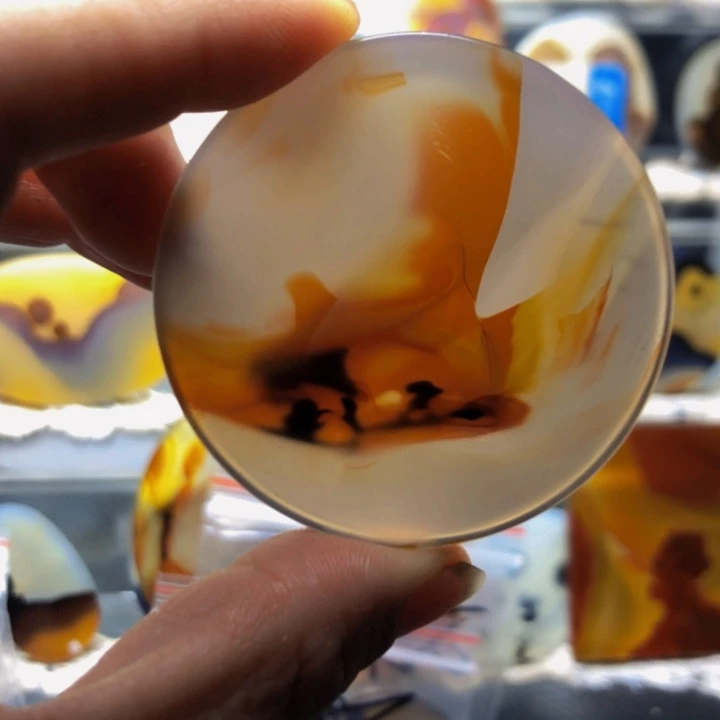 合金玛瑙/玉髓珠宝奇石109