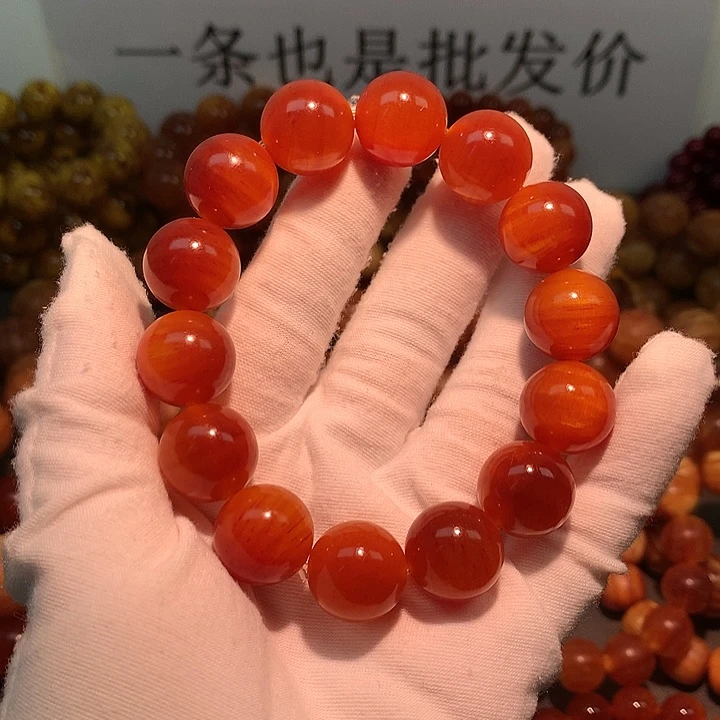 松木（琥珀木）手串/手链1.6 包浆高货