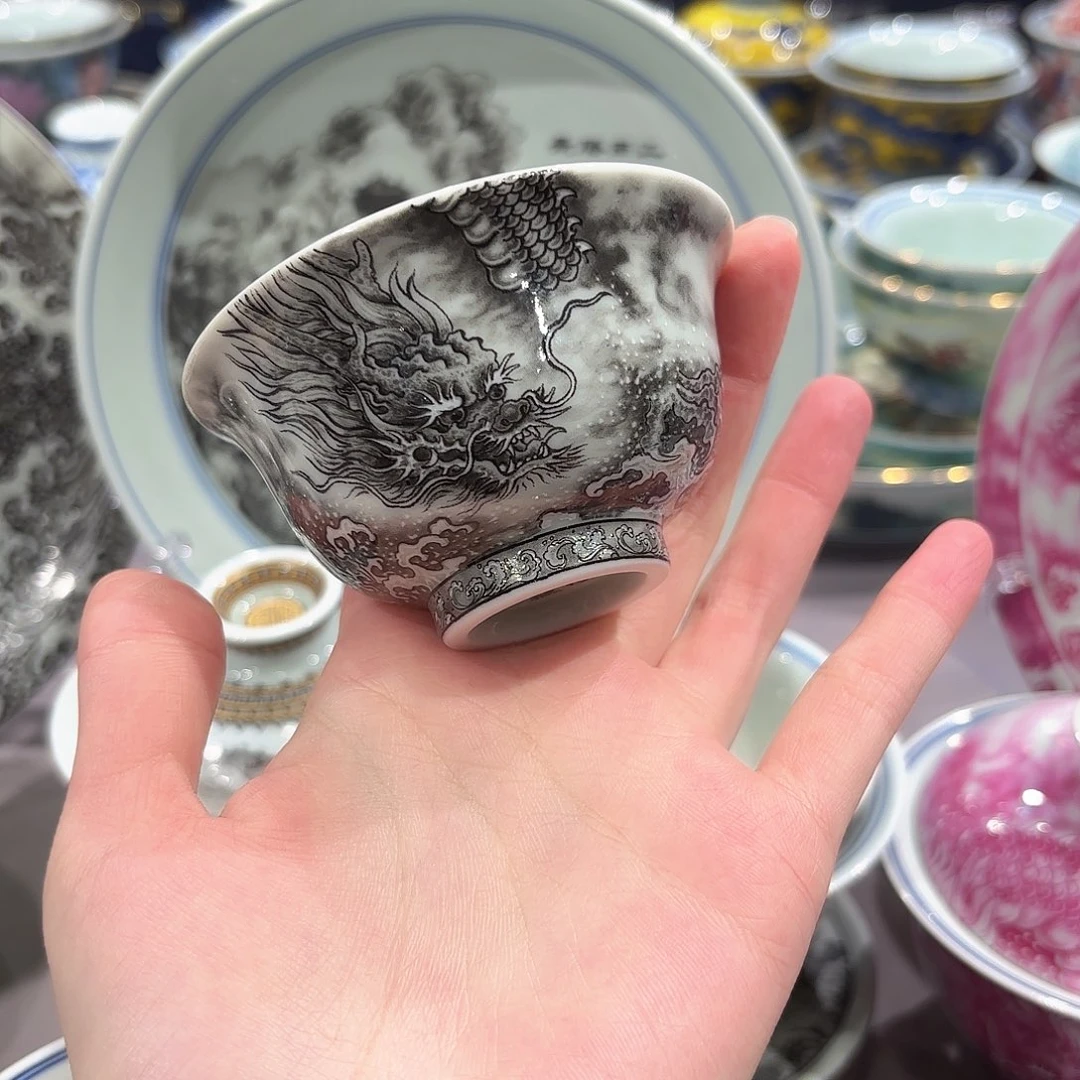 因***庭瓷片景德镇瓷器精品