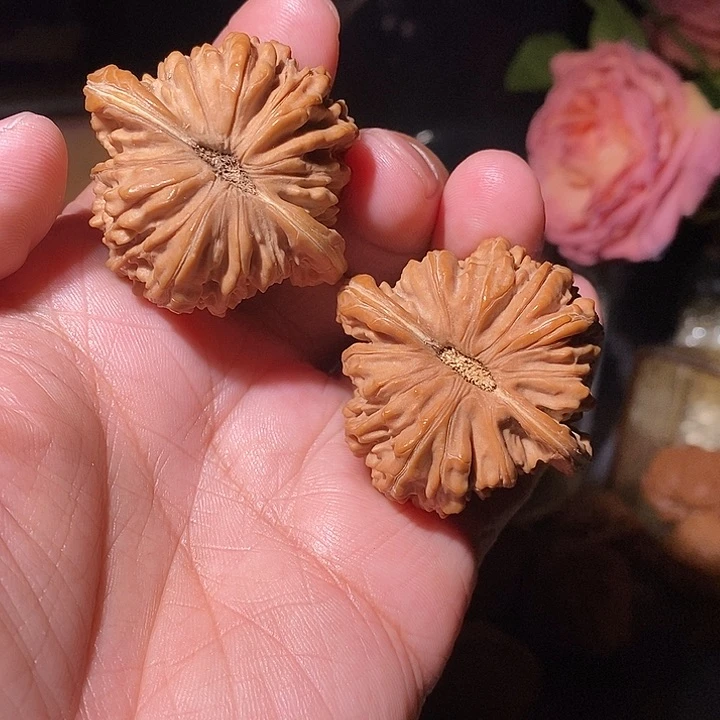 把件文玩核桃四座楼