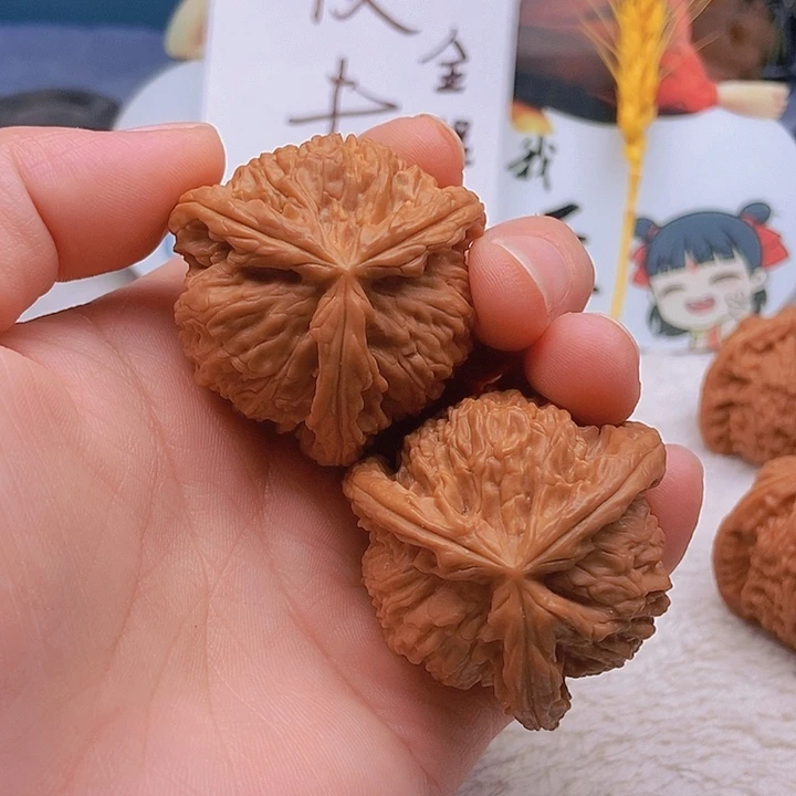 吊坠文玩核桃@*锋三棱