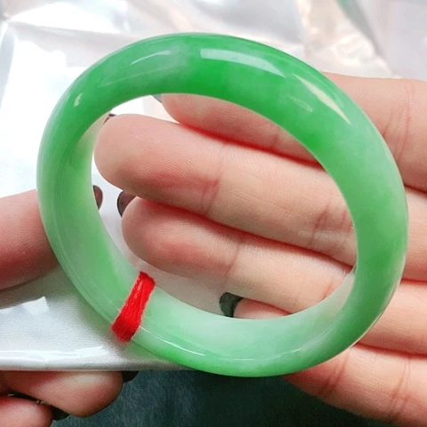 未镶嵌手镯翡翠正圈2460