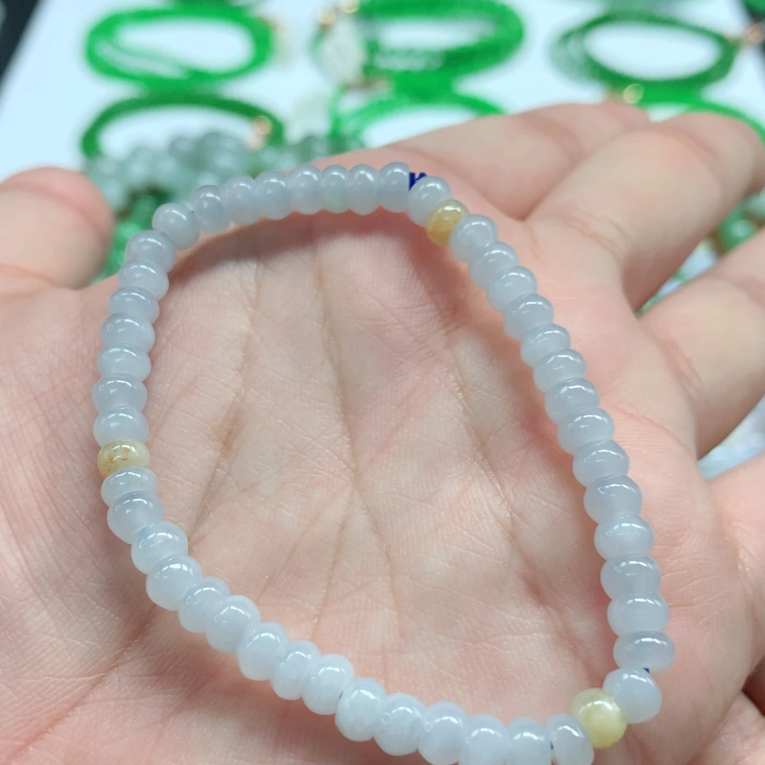 未镶嵌手链翡翠翡翠
