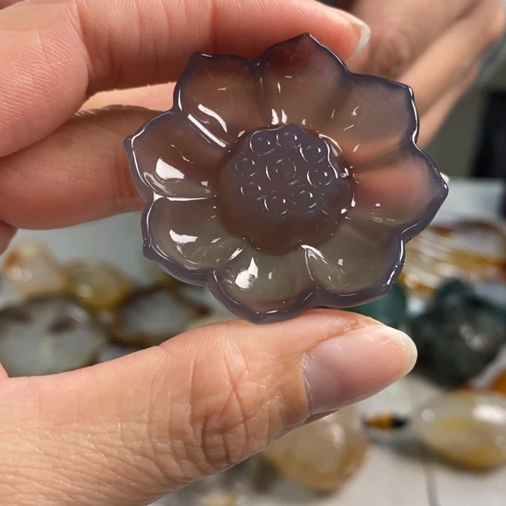 玛瑙/玉髓吊坠(不含链)未镶嵌