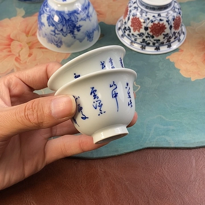 杯佲**具现代景德镇全手工全手绘茶具1688888
