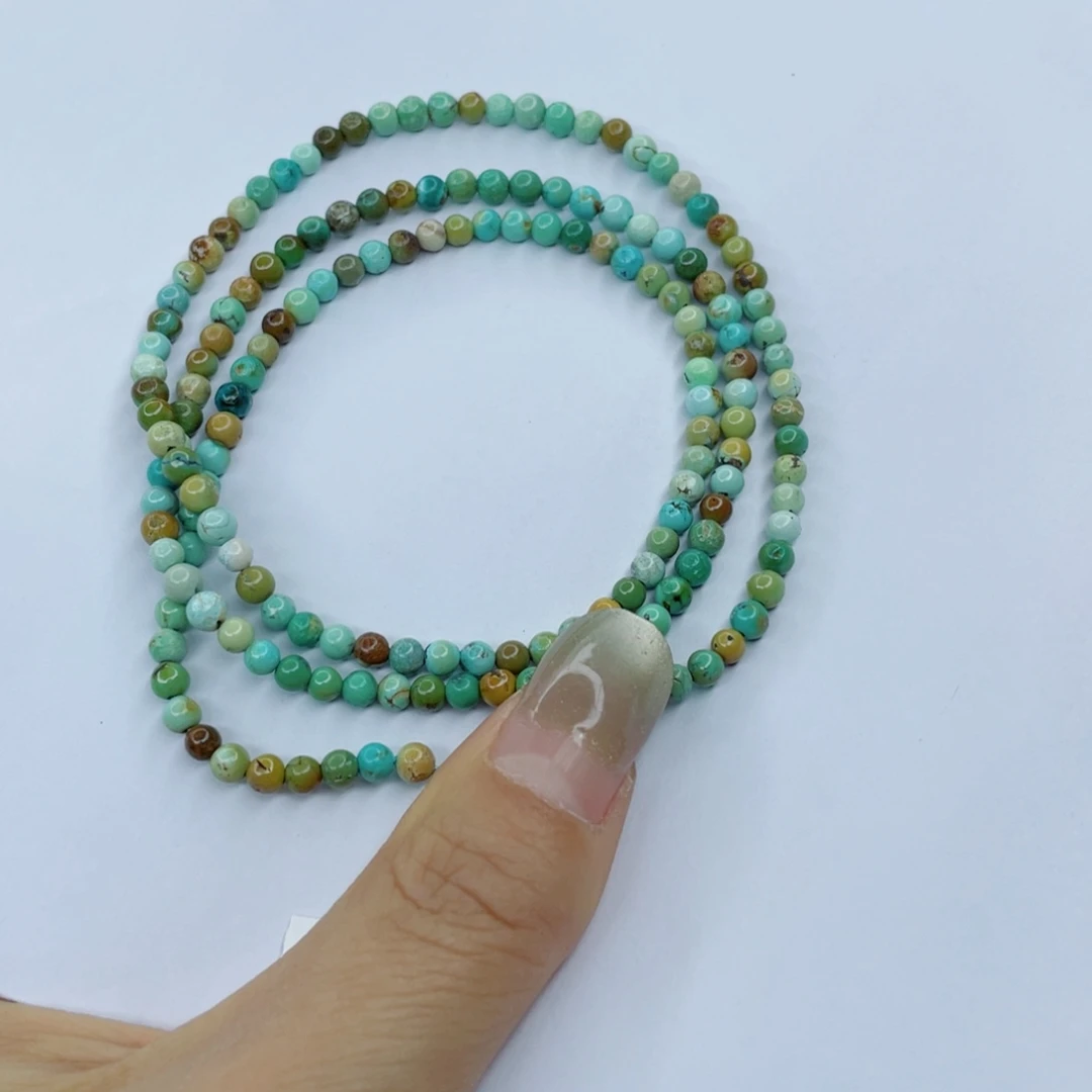 绿松石未镶嵌颈饰