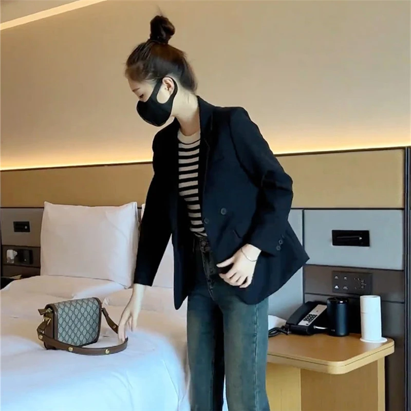 休闲小西装外套女春季新款2025爆款小个子气质职业高级感西服上衣