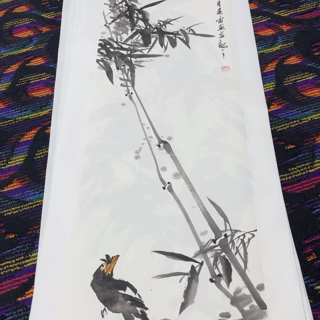 国画国画老师作品刘