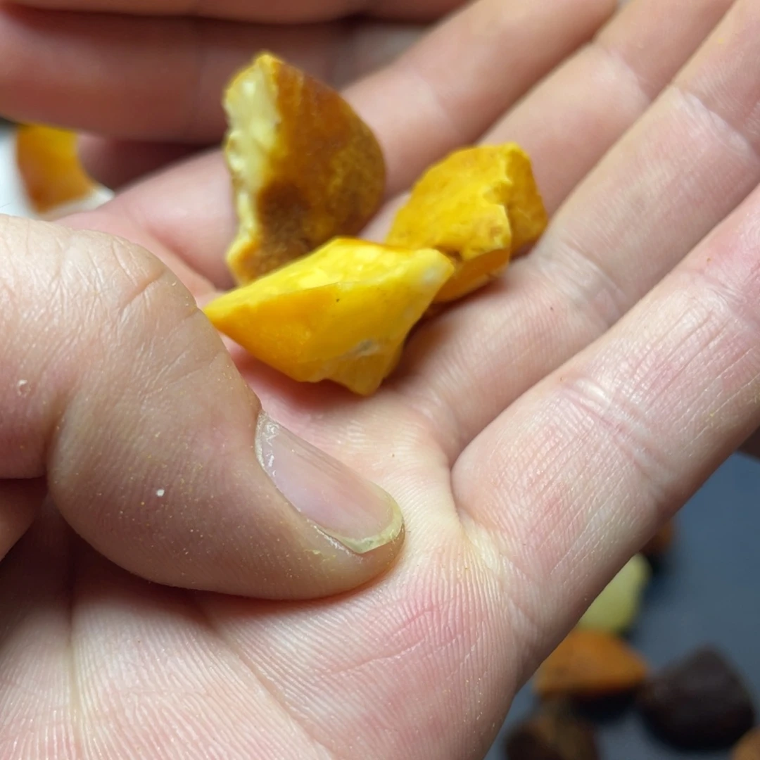 定制琥珀未镶嵌走****壳蜜蜡珠子