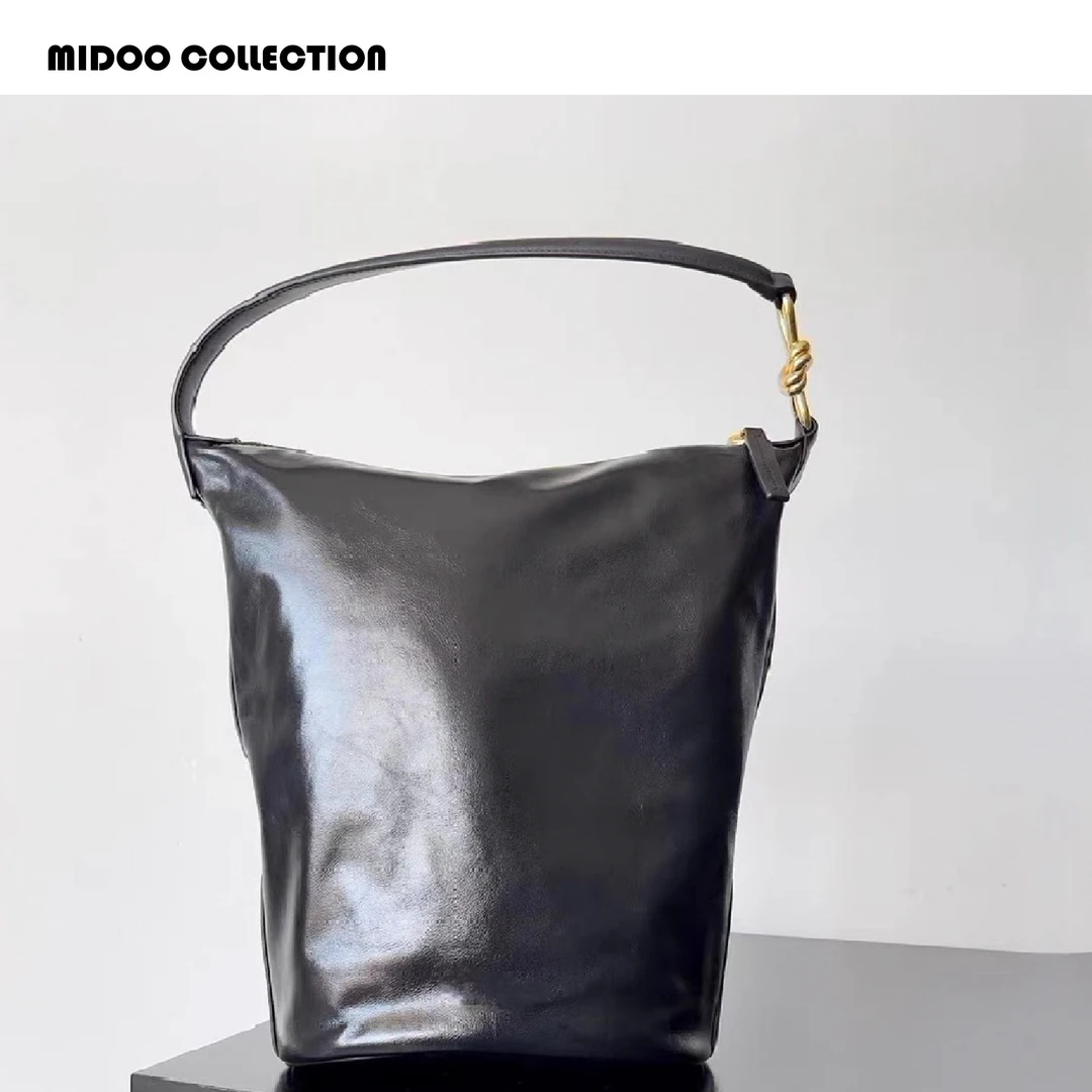 MIDOO 定制油蜡皮单肩包