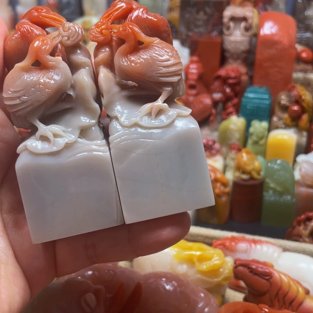 昌化石印石精美寿山