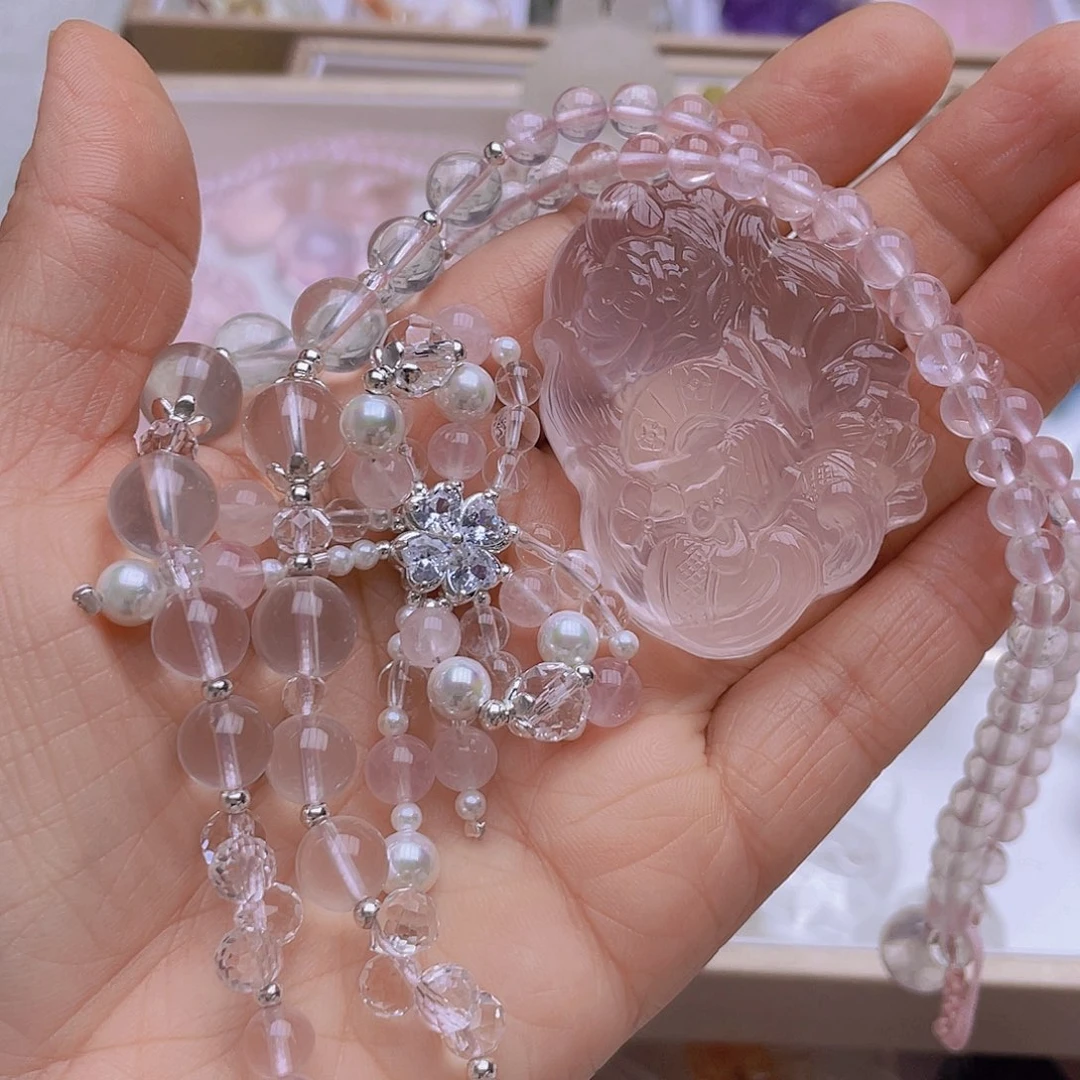 未镶嵌吊坠(不含链)水晶?